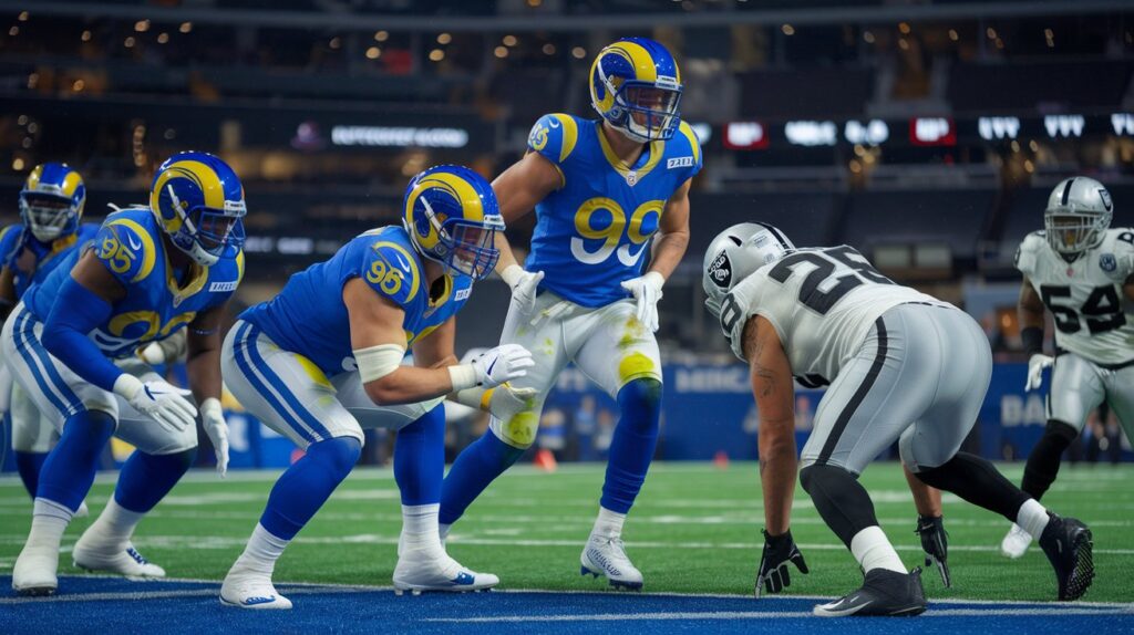 los angeles rams vs las vegas raiders match