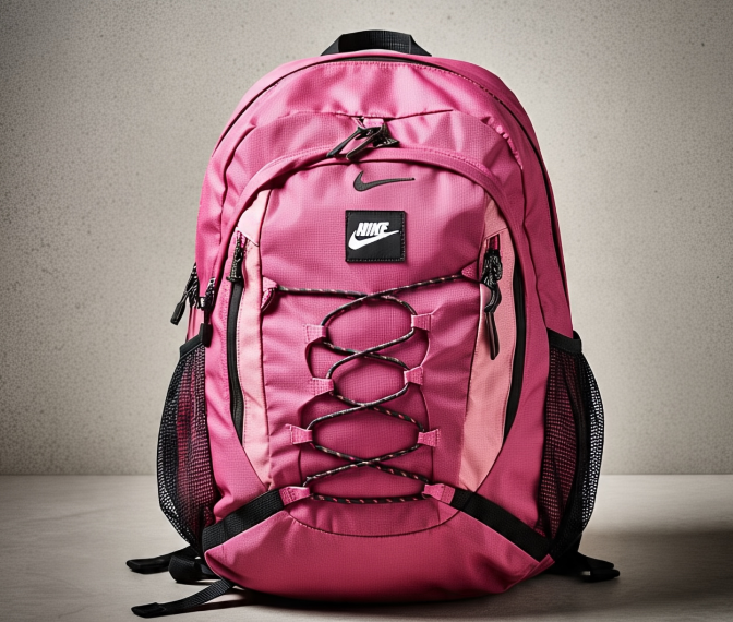 pink Nike Elite backpack
