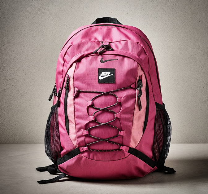 pink Nike Elite backpack